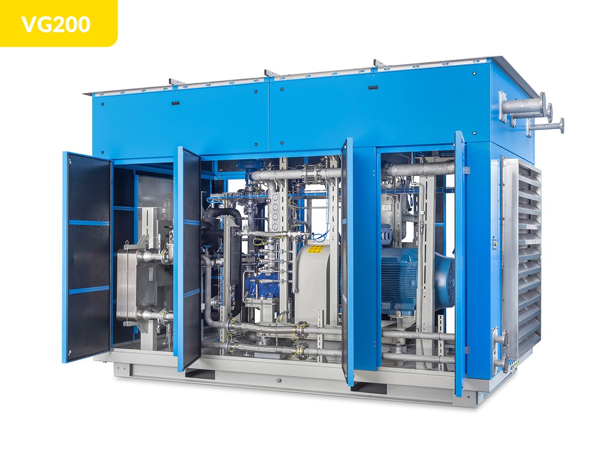 New project in Serbia! 
Natural gas screw compressor for turbine feeding — ATEX Zone 2, water‑cooled, VSD, PLC‑controlled.
250 kW • 30 bar(g) • up to 2310 Nm³/h
#naturalgas #serbia