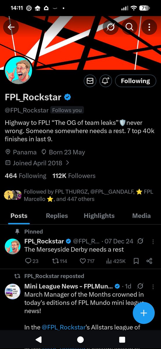 James Drewery tweet media