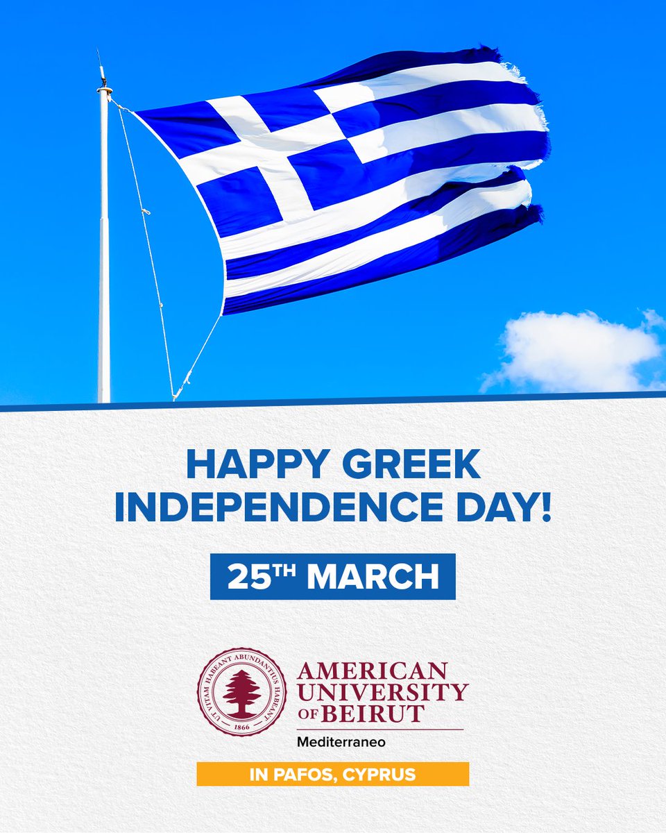 American University of Beirut - Mediterraneo tweet media