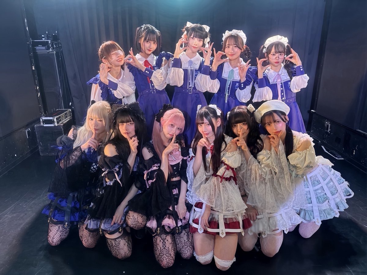 ✦♰【hakanai × MeMeQ『Black and White』】♰✦ 🪞セットリスト