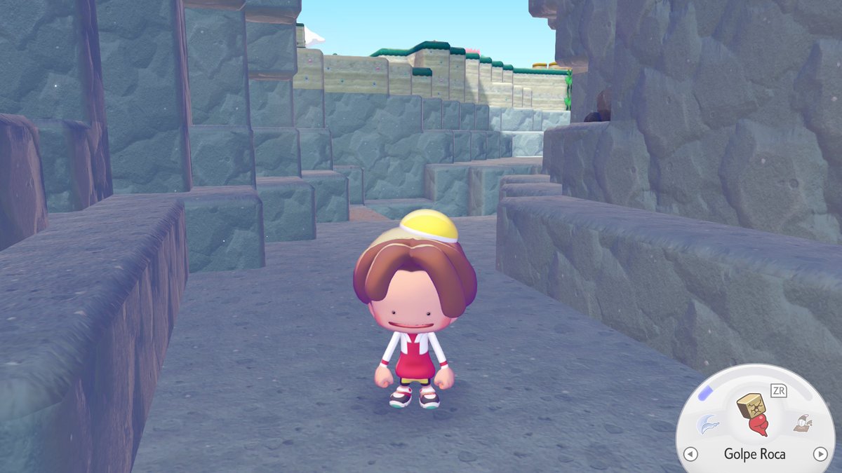 Me gustó la referencias que le hicieron a crystal... Lo curioso es que sea el outfit de ella (oro/playa/crystal) y no el dr lira (heargold/soulsilver) #Pokopia #Pokemon