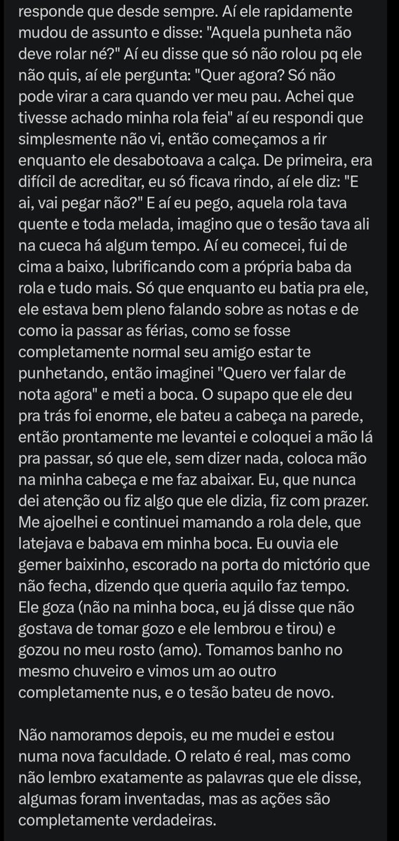 Relatos De Brotheragem tweet media