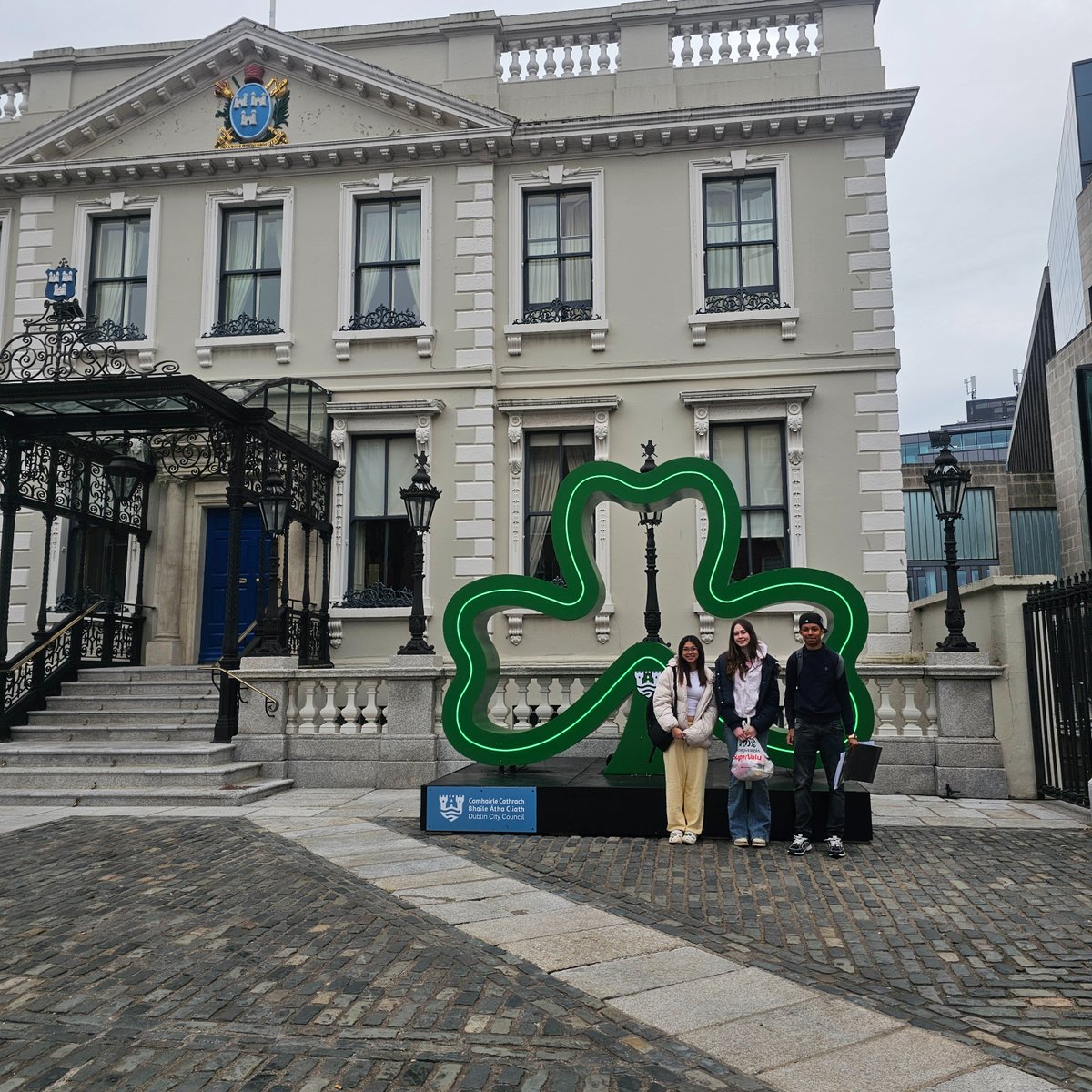 BelmayneEtss's tweet image. Our students represented us so well at the Student #Enterprise Awards in the Mansion House on Monday. Thanks to Hannah for organising and bringing them in. Well done Azim, Gael and Kim!