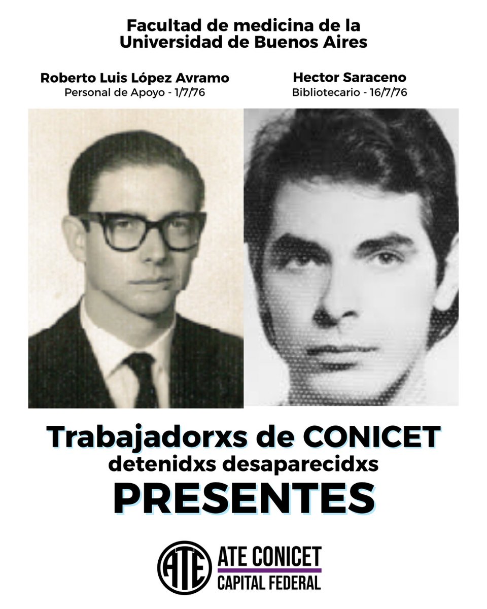 ATE CONICET Capital tweet media