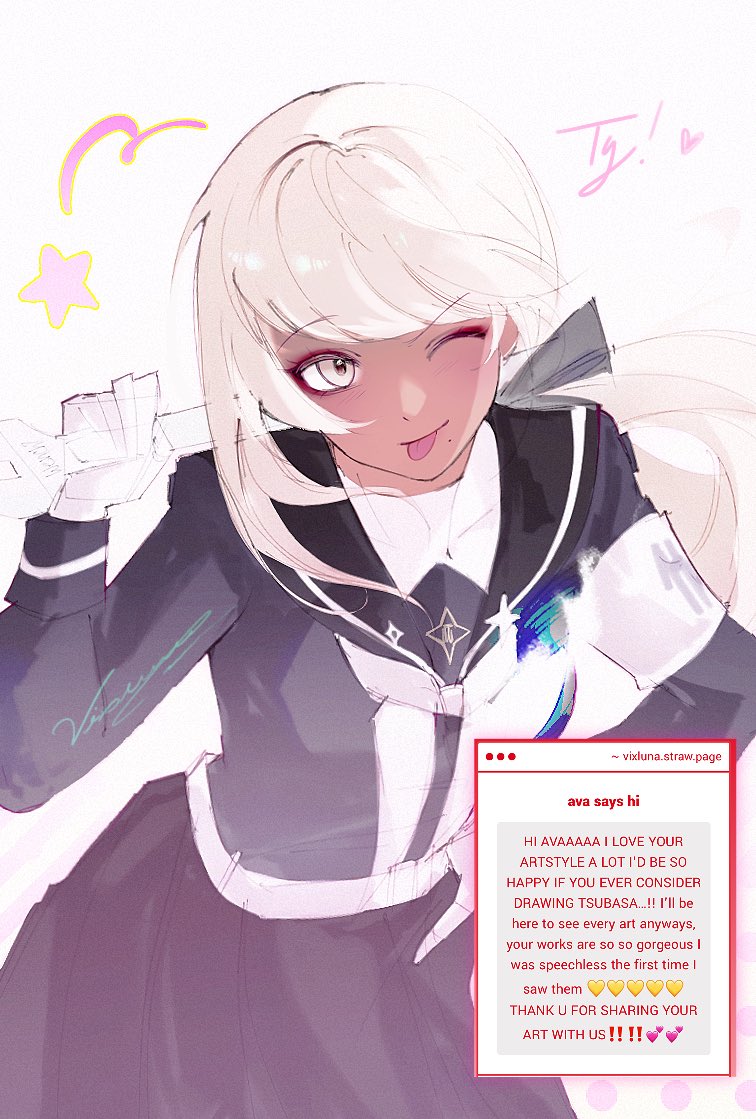ty luv… i was very happy to read that 🥹 !here is loveliest girl !!