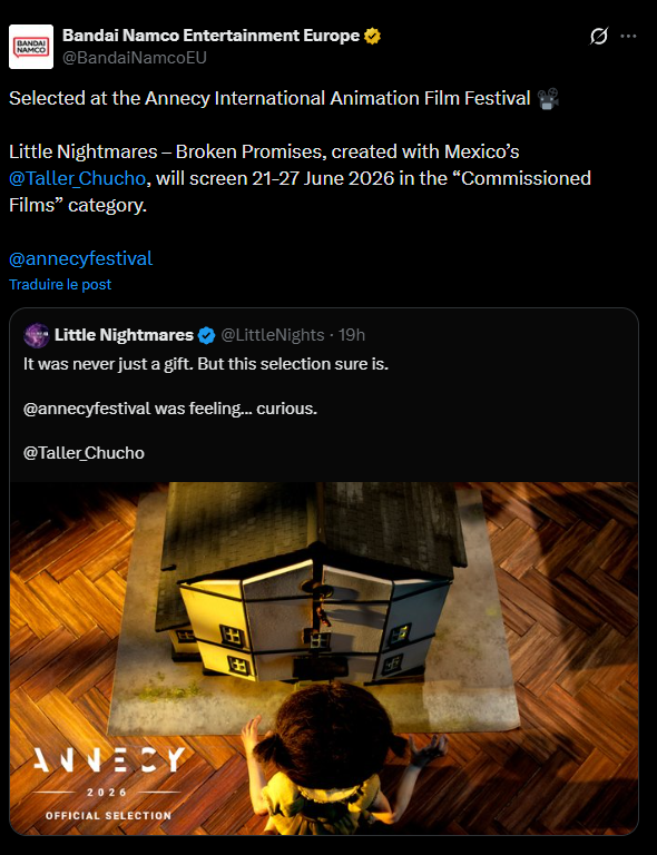 The Little Nightmares Collector tweet media