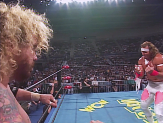 wrestle_hist's tweet image. 3/24/1996    

Brutus Beefcake defeated Diamond Dallas Page at Uncensored from the Tupelo Coliseum in Tupelo, Mississippi.   

 #WCW #Uncnsored #BrutusBeefcake #TheBarber #TheBootyMan #DiamondDallasPage #DDP