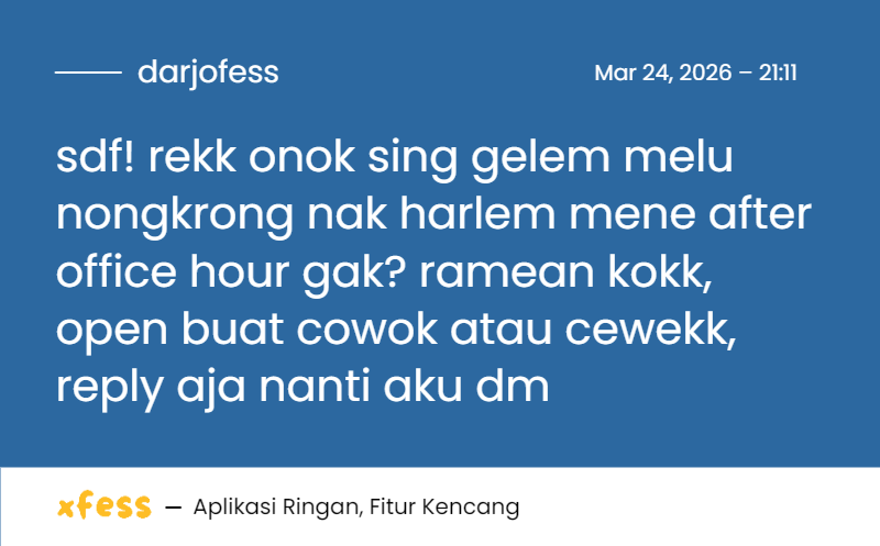 𝗗𝗔𝗥𝗝𝗢𝗙𝗘𝗦𝗦 • 𝗜𝗻𝗳𝗼 𝗦𝗶𝗱𝗼𝗮𝗿𝗷𝗼 tweet media