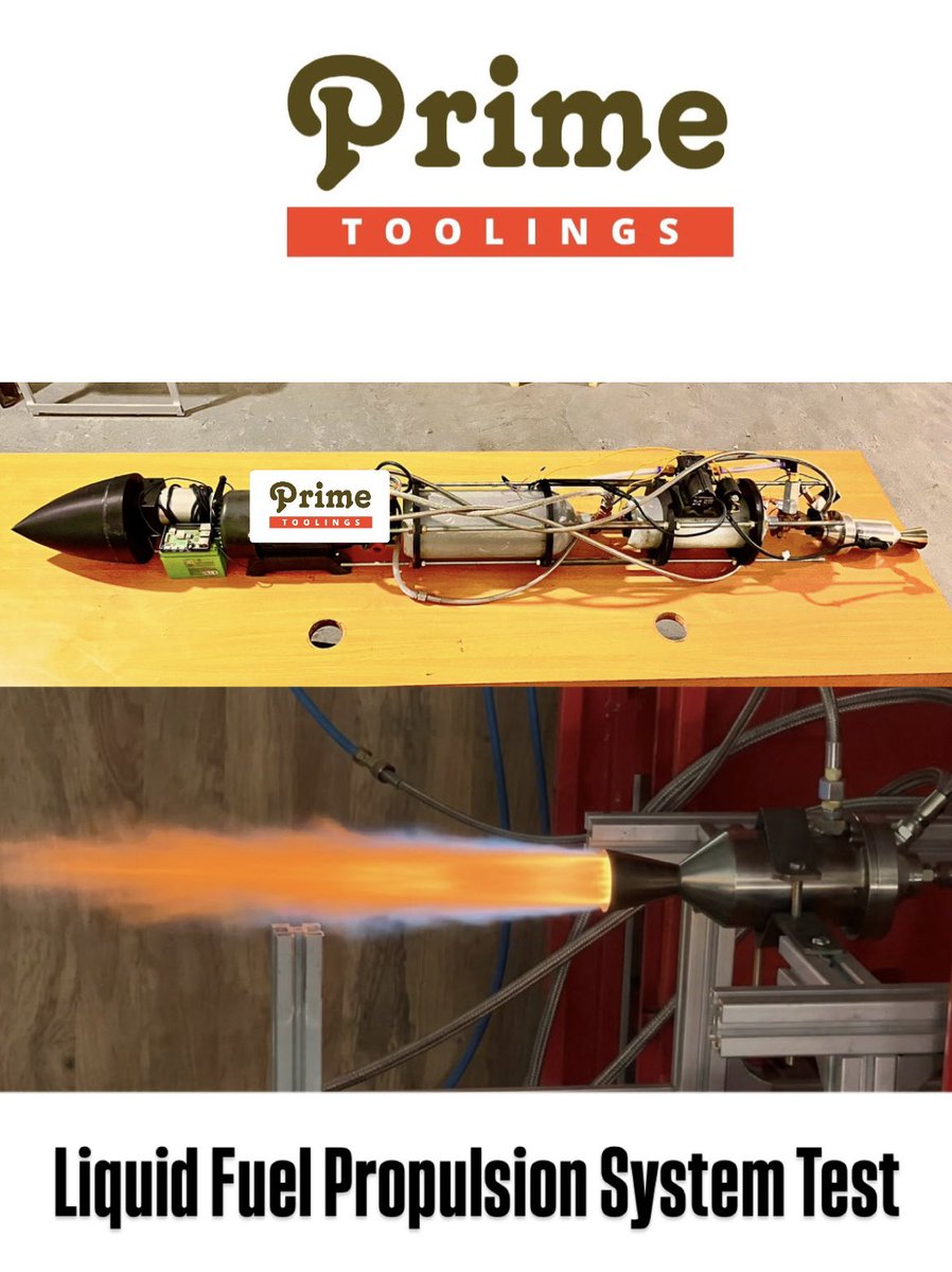 PrimeToolings's tweet image. Engine Test is completed ✅✅
It’s time for overall avionics integration and calibration 🤧

Note : this will be a 20 feet long rocket and the image shown here doesn’t have everything assembled yet to prevent Technology Dev process 
#aerospace #india primetoolings.in