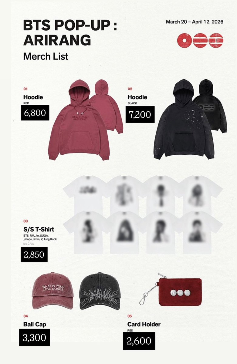bluemold1995's tweet photo. WTS LFB BTS PH
BTS Pop-Up Arirang Merch
Limited slots only!
ETA PH- 04/15/26
DOP until- 04/07/26 (will refund if soldout) https://t.co/fESvMvdg2i