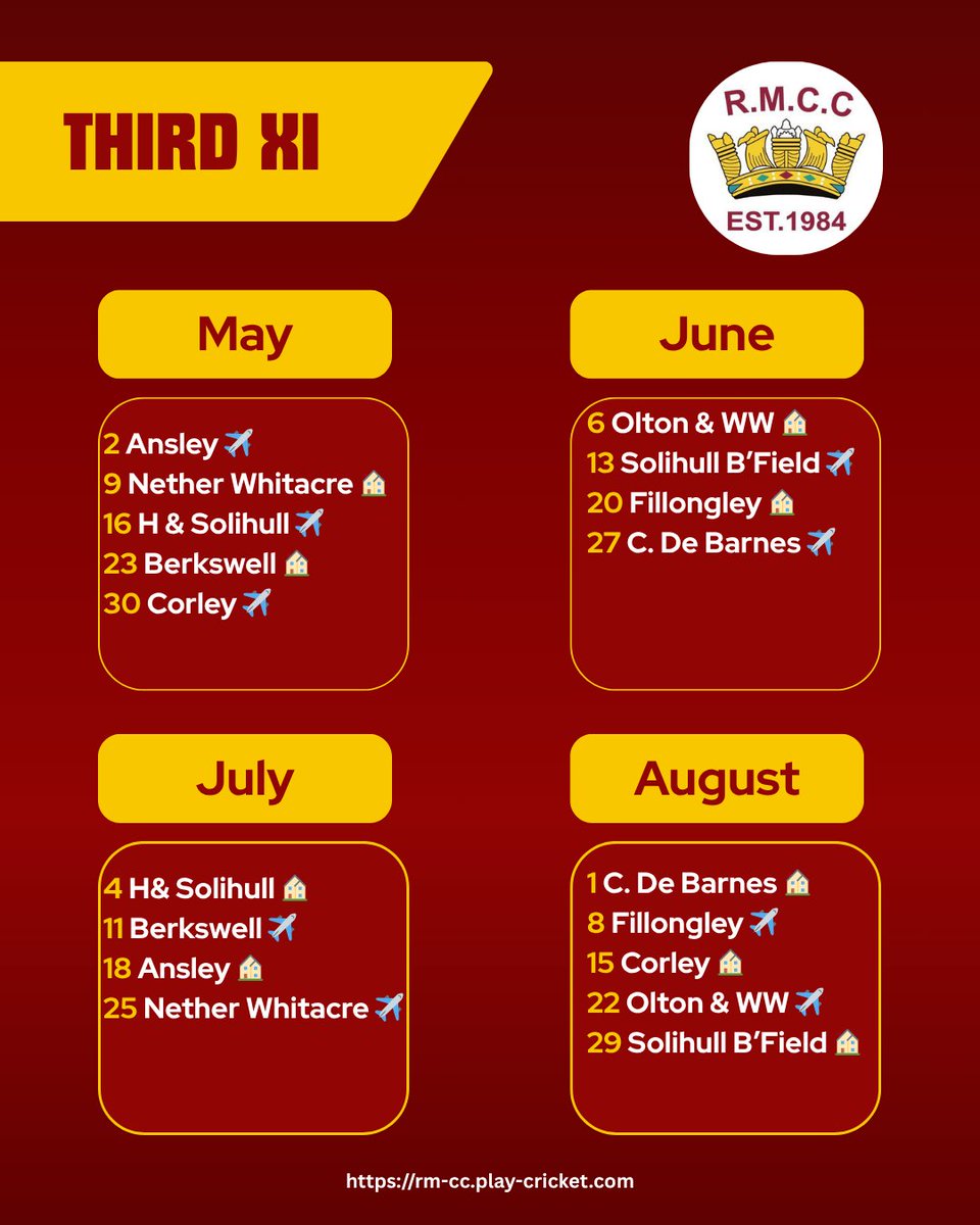 RM_CC1984's tweet photo. Saturday Fixtures Locked in 🔒📆
Let The Battle Begin 🏏🔥
#UPTHERM #RMCC #Cricket https://t.co/tptUtnZXfM