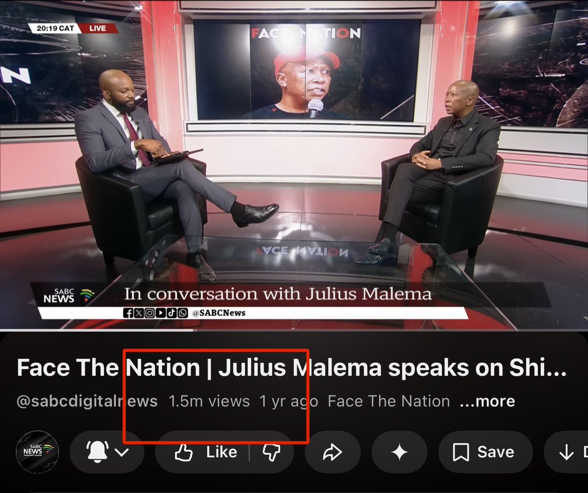 MightiJamie's tweet photo. The ratings question is a misdirection. 

Even if a show is number 7 out of 10, or 10 out of 10 - the concern was about political pressure influencing the decision to cancel. 

Political interference and specifically getting a show cancelled is censorship and a violation of media rights. 

If Jacob Zuma pushed for a show to be cancelled in 2016, would it matter if it was being watched by 50 000 people or 150 000 people daily. 

Also the ratings questions is a red herring for another reason. A policy show is not meant to be a blockbuster on a national broadcaster. The news are not meant to compete with a celebrity show or a reality show. 

It is rather a tool for democratic enhancement, it is a tool for transparency and accountability. 

Government officials are meant to explain their ideas, actions and inaction to the public to allow that public to hold them accountable through voting and other mechanisms. 

If they keep cancelling shows, JJ Tabane, Sizwe Mpofu-Walsh, there will be no one brave enough to ask the hard questions to government officials because the deterrent has been communicated.  

There will be no journalists senior enough to ask President’s and ministers robust questions and to pushback on their spin and even their misconduct. 

If you look at Sky News and people like Beth Rigby or Trevor Phillips they have been kept in the NewsRoom and given space to do the work.

So the question is- was there political influence or pressure?
