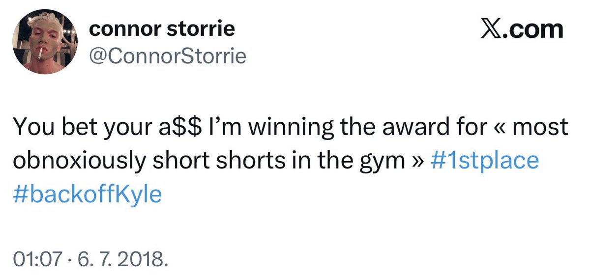 I think this was my favourite connor tweet #backoffKyle