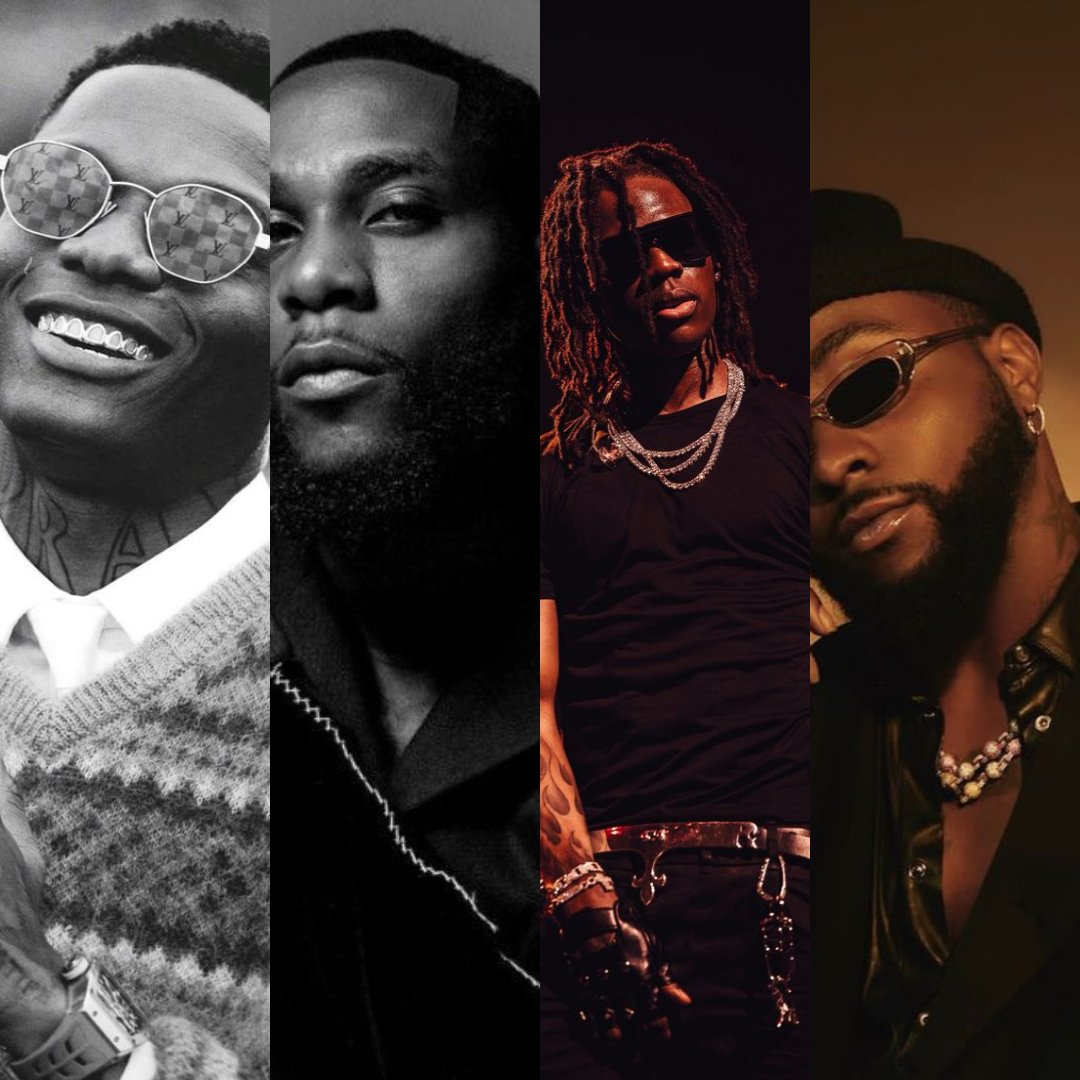 DullahTheking2's tweet photo. 🚨🚨🚨

THE 50 BEST AFROBEATS SONGS OF ALL TIME.....

50👉🏽Weird Mc~Ijoya {2006}
49👉🏽Nonso Amadi~Tonight {2016}
48👉🏽Timaya~Dem Mama{2005}
47👉🏽Jazzman Olofin~Raise Da Roof{2004}
46👉🏽Victony~ Soweto{2022}
45👉🏽Olu Maintain~Yahooze{2007}
44👉🏽Ice Prince~Oleku{2010}
43👉🏽Kizz Daniel~Buga{2022}
42👉🏽Libianca~People{2022}
41👉🏽Asake~Peace Be Unto You{2022}
40👉🏽Davido~Unavailable{2023}
39👉🏽Skales~Shake Body{2014}
38👉🏽Lojay & Sarz~Monalisa{2021}
37👉🏽Oxlade~Ku Lo Sa{2022}
36👉🏽Maleek Berry~Kontrol{2016}
35👉🏽Tekno~Pana{2016}
34👉🏽P-Square~Personally{2013}
33👉🏽Runtown~Mad Over You{2016}
32👉🏽The Mavins~Dorobucci{2014}
31👉🏽Ayra Starr~Rush{2022}
30👉🏽Burna Boy~Killin Dem{2019}
29👉🏽Amaarae~Sad Girlz Luv Money{2020}
28👉🏽Fireboy DML~Peru{2021}
27👉🏽Wande Coal~Iskaba{2016}
26👉🏽Mr. Eazi~Skin Tight{2015}
25👉🏽Wizkid~Pakurumo{2011}
24👉🏽Afro B~Drogba "Joanna"{2018}
23👉🏽Olamide~Bobo{2015} 
22👉🏽Burna Boy~Last Last{2022}
21👉🏽Tiwa Savage~Eminado{2013}
20👉🏽Phyno~Fada Fada{2016}
19👉🏽Sarkodie~Adonai{2014}
18👉🏽Fuse ODG~Azonto{2013}
17👉🏽Wande Coal~Bumper2Bumper{2008}
16👉🏽D’banj~Fall in Love{2008}
15👉🏽Yemi Alade~Johnny{2013}
14👉🏽Davido~Dami Duro{2011}
13👉🏽R2bees~Kiss Your Hand{2009}
12👉🏽9ice~Gongo Aso{2008}
11👉🏽Styl-Plus~Olufunmi {2003)}
10👉🏽P-Square~ChopMyMoney"Remix"2012
09👉🏽Burna Boy~Ye{2018}
08👉🏽Davido~Fall{2017}
07👉🏽D’banj~Oliver Twist{2011}
06👉🏽CKay~Love Nwantiti {2019}

05👉🏽Wizkid &Tems~Essence{2020}
04👉🏽Rema~Calm Down {2022}
03👉🏽Flavour~Nwa Baby  Remix{2011
02👉🏽Wizkid~Ojuelegba {2014}
01👉🏽2Baba~African Queen {2004}

Source 👉🏽 BILLBOARD📌

Is your GOAT on the Top 5 ???? 😅