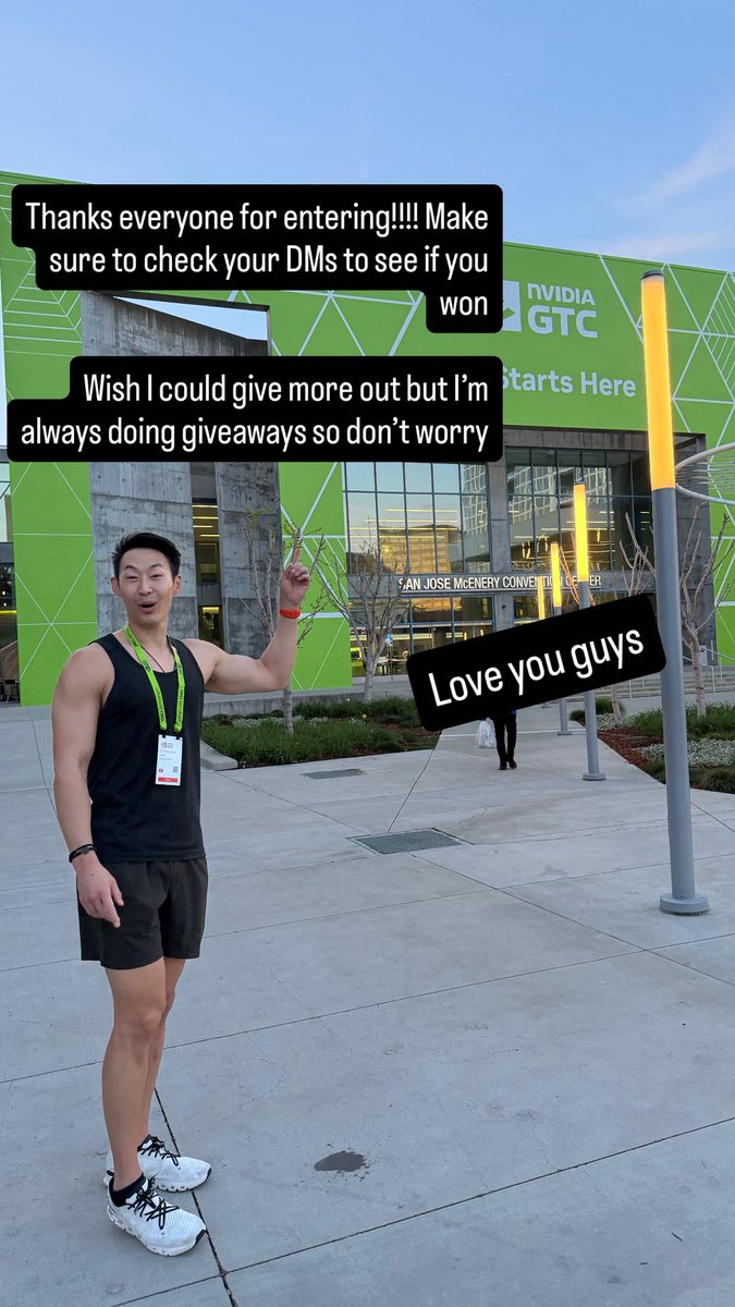 Check your DMs winner!! If you don’t respond within 48 hours I’ll choose someone else! Thanks all! And thank you to <a href="/nvidia/">NVIDIA</a> for an amazing giveaway and experience.