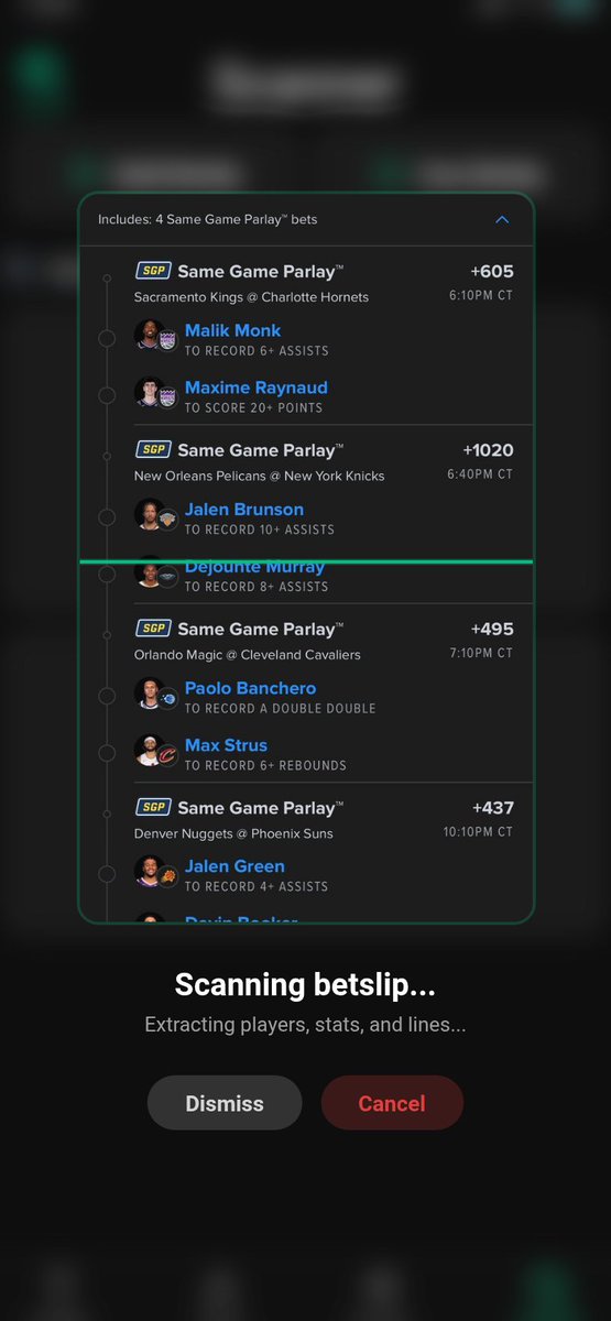 ParlayLens tweet media