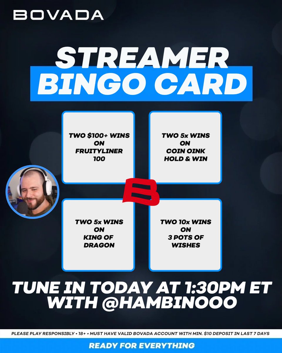 Bovada Casino tweet media