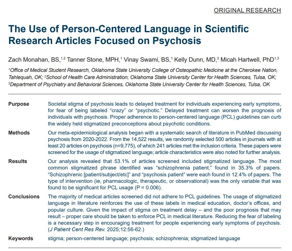 Journal of Patient-Centered Research & Reviews tweet media