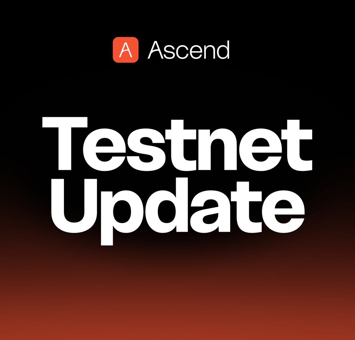 First 24H of Ascend testnet recap: 

→ Almost 1000 trades 
→ 200 accounts created 
→ 2.5B in open volume  

We've deployed the following: 

→ optimized mobile UX/UI 
→ added 'price to beat'  
→ addressed reported bugs 

TRADE HERE: testnet.ascend.market 

Let's GO!