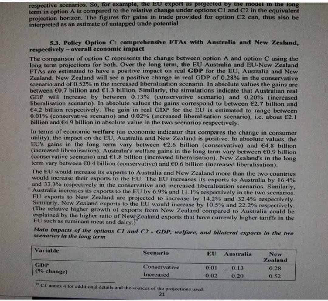 Kaz1freedomnet's tweet photo. @hrhmackenzie @craigkellyAFEE EU a Foreign ideology has stolen control of soverign countries of Europe, Heres
 a part of previous crooked 
EU deal In which they are dumping on Australia &amp; NZ,
Very frightening what are doing to us. https://t.co/zspacA4G4f