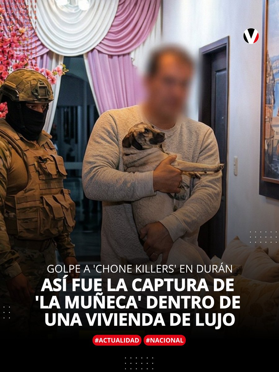revistavistazo's tweet photo. 🚨🔴 Un contingente militar ejecutó un nuevo operativo en el sector de Fincas Delia, en #Durán, para capturar a un peligroso delincuente identificado con el alias de ‘La Muñeca’. Esto se conoce sobre el miembro de los #ChoneKillers: https://t.co/jL9XYPVABB https://t.co/ygU8z3Ujvk