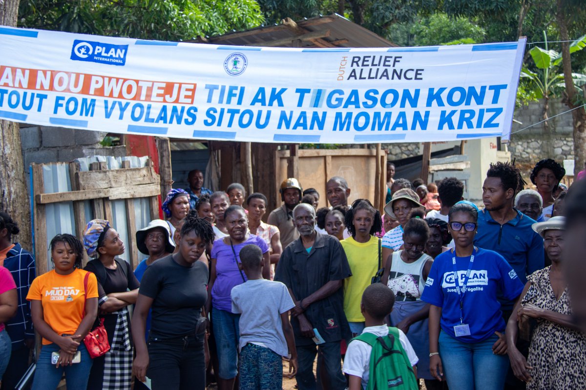 Plan International Haiti tweet media