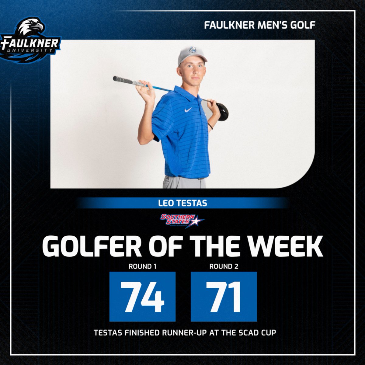 Faulkner Athletics tweet media