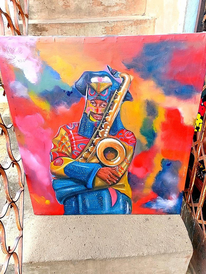 odunsart's tweet photo. Acrylic on canvas done by yours faithfully... https://t.co/xkbaF2TJbm