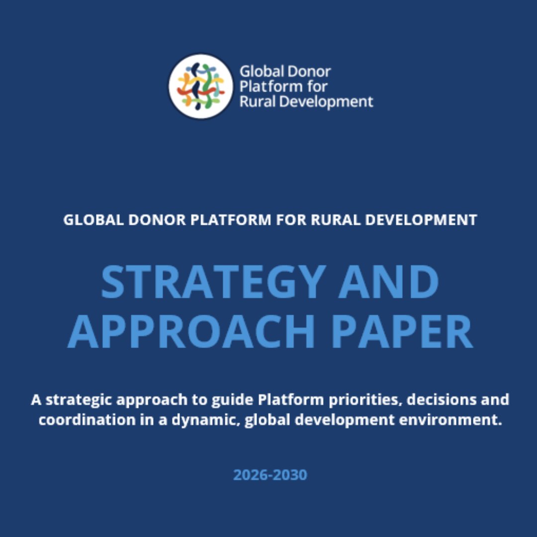 Global Donor Platform for Rural Development tweet media