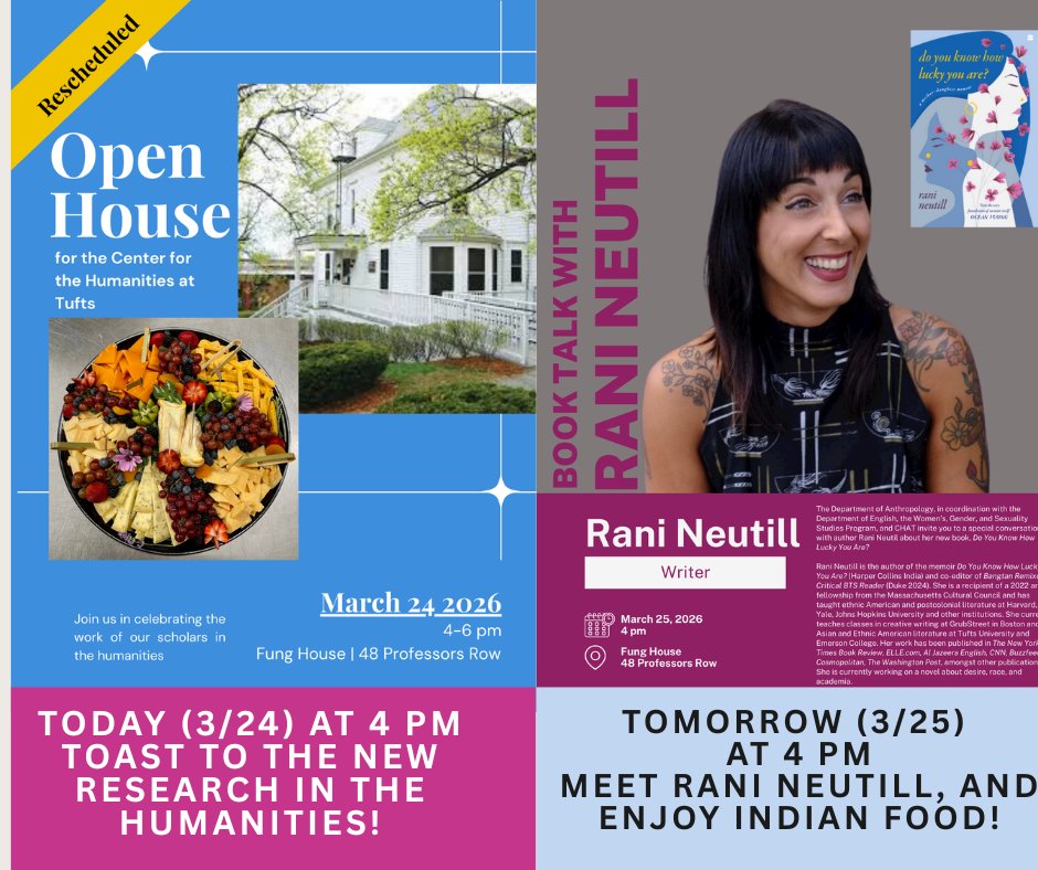 Center for the Humanities at Tufts tweet media