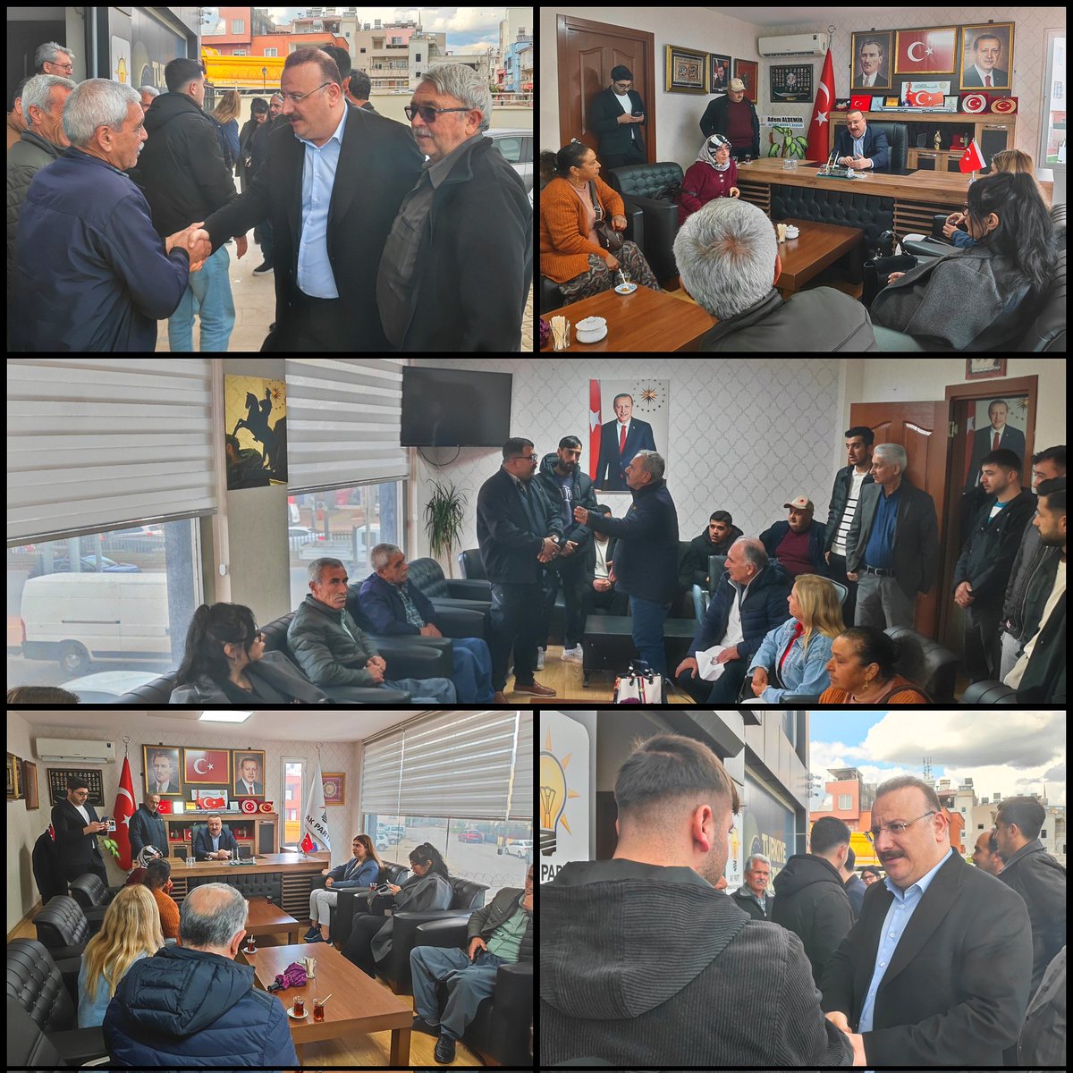 ferdi_cokkeser's tweet image. 📍AK Parti Toroslar İlçe Başkanlığı

İlçe Teşkilatımıza gelen kıymetli vatandaşlarımızın sorun ve taleplerini dinleyerek çözüm yolları üretmeye çalıştık.
 
#Mersin
#AKParti
#Hizmet
#ToroslarİlçeBaşkanlığı