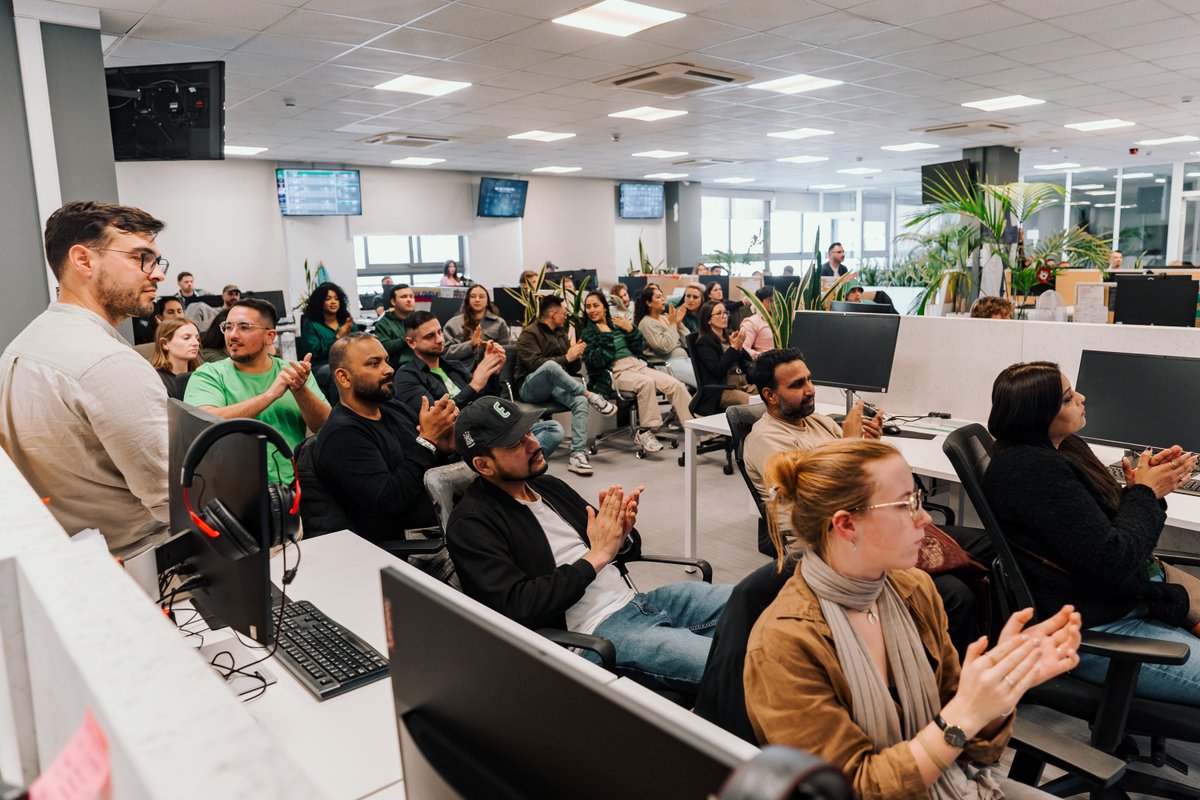 ENTERACTIVEmt's tweet photo. Last Friday was all about connection, celebration and shared success at #Enteractive!🍀 Our global teams across Malta an the US came together for our #AllHands, aligning on updates, reflecting on progress, and celebrating milestones with a St. Patrick’s Day-themed celebration.💚 https://t.co/9CmFEySUT6