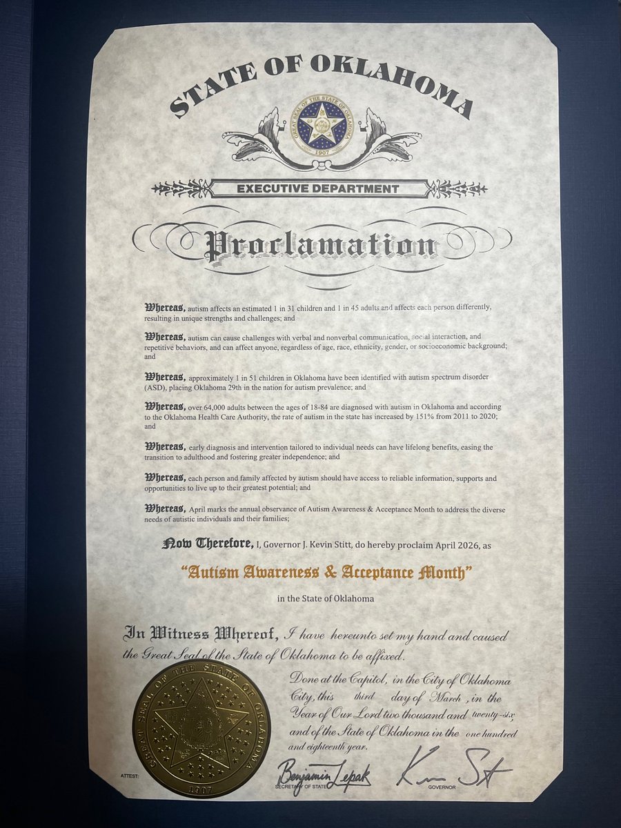 Autism Foundation of Oklahoma tweet media