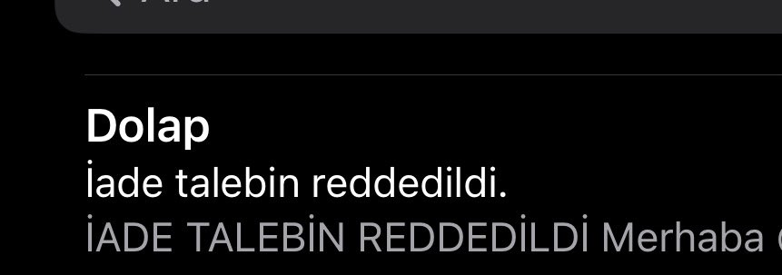 Trendyol Dolap uygulaması YÖNETİCİLERİ yasaya rağmen iade hakkı YOK vatandaş soruyor! ATATÜRK CUMHURİYETİ kanunsuz mı? 6502 sayılı Kanun; tüketicilerin ürünü teslim aldığı tarihten itibaren 14 gün içinde hiçbir gerekçe göstermeden.. iade hakkı vardır. <a href="/tuketiciajansi/">Tüketici Ajansı</a> <a href="/dolap_com/">Dolap.com</a>