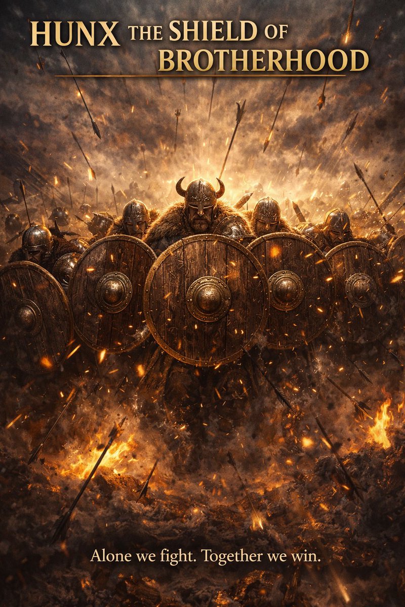 uchiha7848's tweet photo. Strength isn’t in standing alone.
It’s in locking shields and refusing to fall.
$HUNX moves as one. Victory follows. ⚡🛡️
#Cryptwave #degen #SolanaMemeCoins #web3
Ca;
8V9cuNKiQPCw9Tn7RopH9BPpd9Rh8pgWer6NYNVpeW6S
https://t.co/8sM8l48UqC
@100XorDead https://t.co/C32h2JMK1u