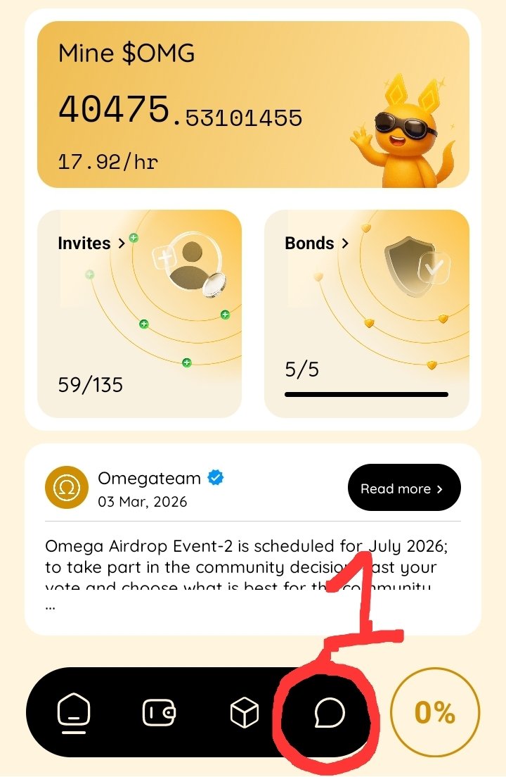 Omega_a1234's tweet photo. #Omeganetwork #OMG #Oken #QMEX
💥Omega network
✅️ Global launched 07/10/2025
✅️ Now basic mining speed 1.12Ω/h
✅️ KYC will begin in the Q1 2026.
✅️ HNv slots are currently available for users who have completed at least 15 mining sessions.
✅️ Secondary KYC through ID verification is currently being prepared and will begin soon.
👍OMEX (Omega Media Exchange) is a social media platform — but not like normal apps such as Facebook or Instagram. It is a Web3 + crypto-based platform.
🔹 Basic idea:
You create posts (photos, text, etc.)
Instead of just likes, people give Flames 🔥
These Flames represent real engagement and appreciation
🔹 Phase 4 (important part):
The Flames you receive can be converted into:
OKEN tokens, OMG coins
👉 This means: You may be able to earn money from your social media activity in the future
1️⃣ Click 🗨 on the mining app's first screen
2️⃣ OKEN Airdrop
3️⃣ Create a new post
4️⃣ Claim the airdrop
============================
📲 Join link ⤵️
https://t.co/uKCG6OD1Kc
Ref.Code : a1234