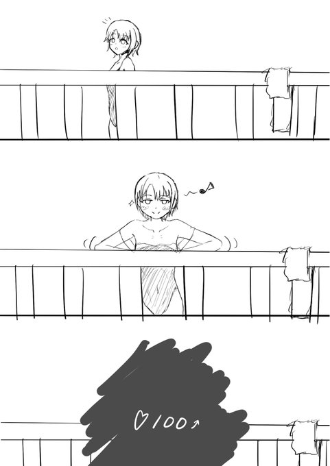 とある男子の夏の思い出
〜調子に乗った乙倉ちゃんのやらかし〜

いいね100ぐらいついたら続き描きます 