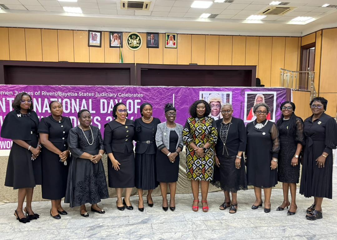 RVCHPP's tweet photo. On 18th March, Vetty Agala of the Rivers State Contributory Health Protection Programme joined women judges in Rivers State to mark the International Day of Women Judges.

She highlighted women’s wellness and the role of health insurance in accessing quality care.

@AgalaVetty https://t.co/h4FRGL0SEo