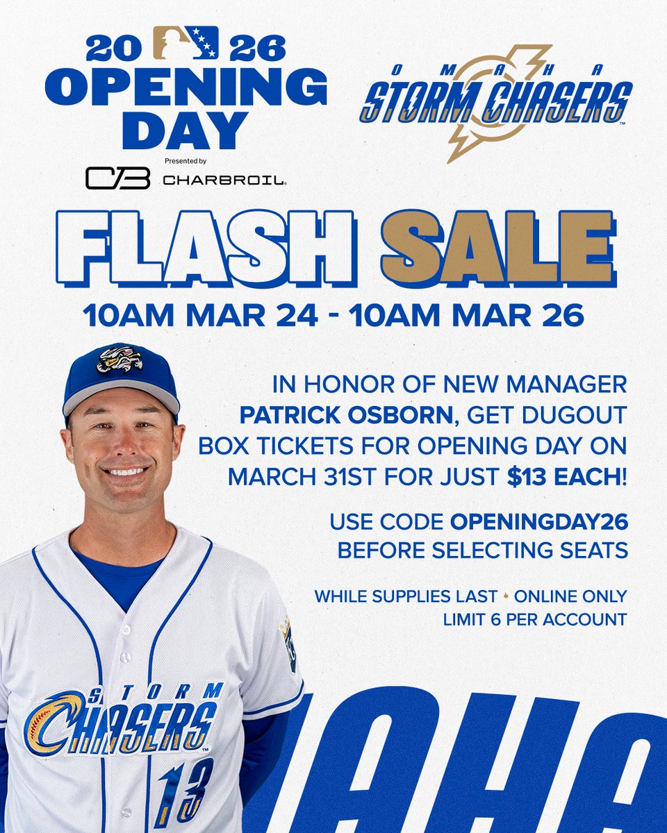 Omaha Storm Chasers tweet media