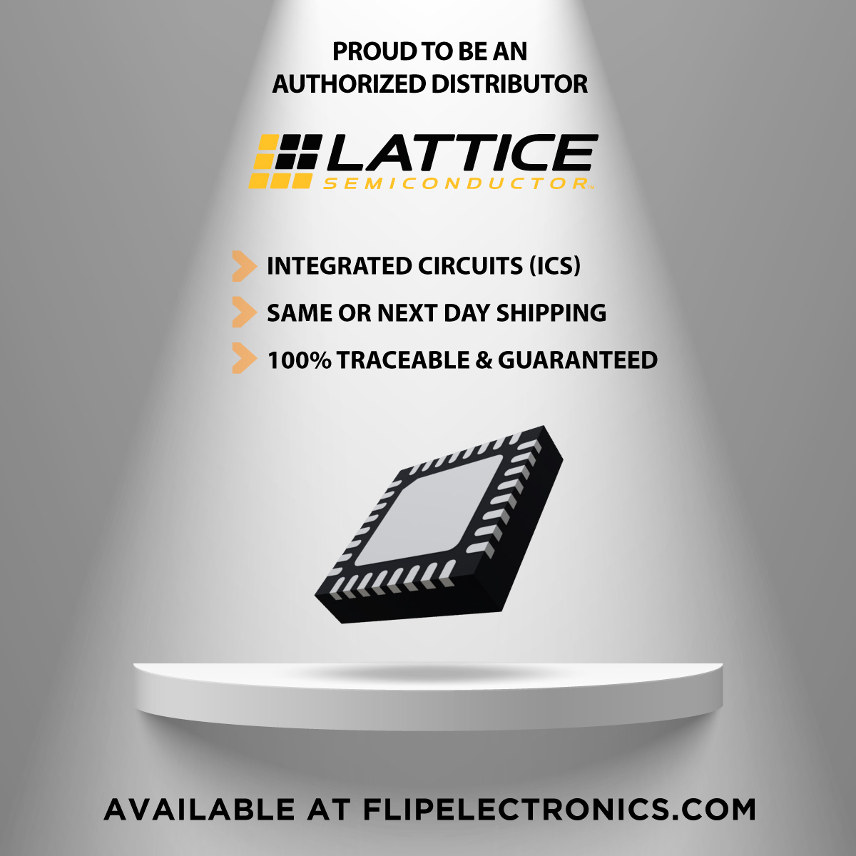 Flip Electronics is the trusted, authorized distributor of Lattice Semiconductor, helping you keep legacy designs running with obsolete and hard-to-find components.

Need discontinued Lattice parts for military or aerospace applications? flipelectronics.com/Manufacturers/…