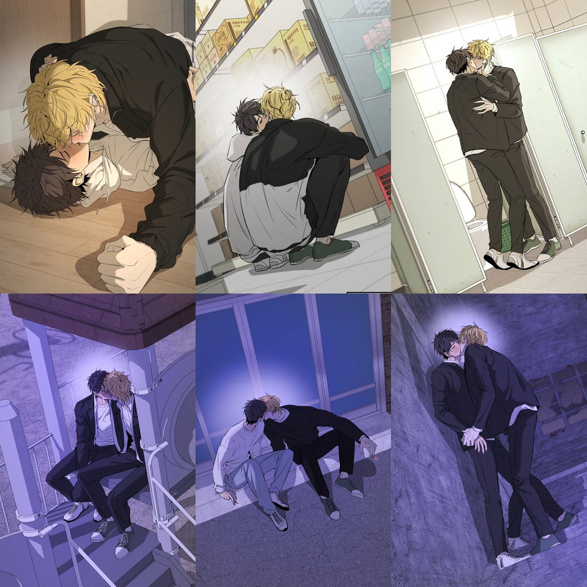 จูบกันทุกที่เลย เจ้าเด้กพวกนี้ 😭😭😭😭💖💖