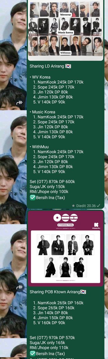 Luve Jimin🐣✨ GO💜🏘️ gestun paylatter adm ramah✨ tweet media