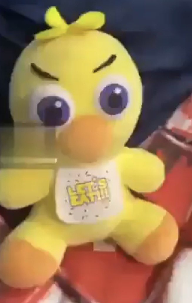 Bad omens come from this plush I swear