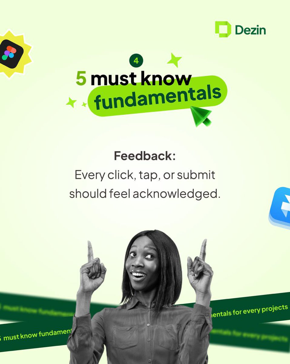 DezinDesign's tweet photo. 5 fundamental principles you need to master to successfully navigate every project.

Swipe to learn more👉👉 https://t.co/0vSaBoavUV