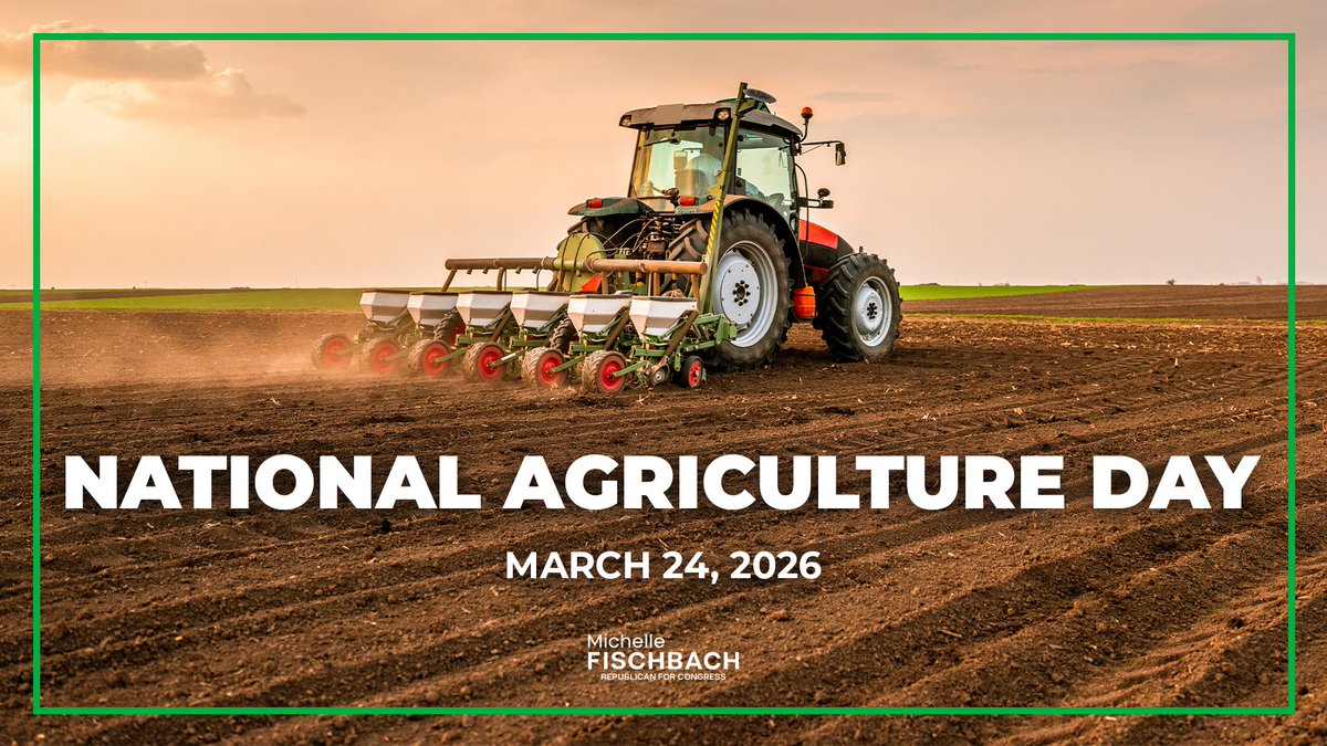FischbachMN7's tweet photo. Did you know that the average US Farmer feeds 166 people? We are very grateful to the work our farmers and ranchers do 365 days each year to provide for our familes and for the world. #MN07 #AgDay https://t.co/BUsFx3uNDo