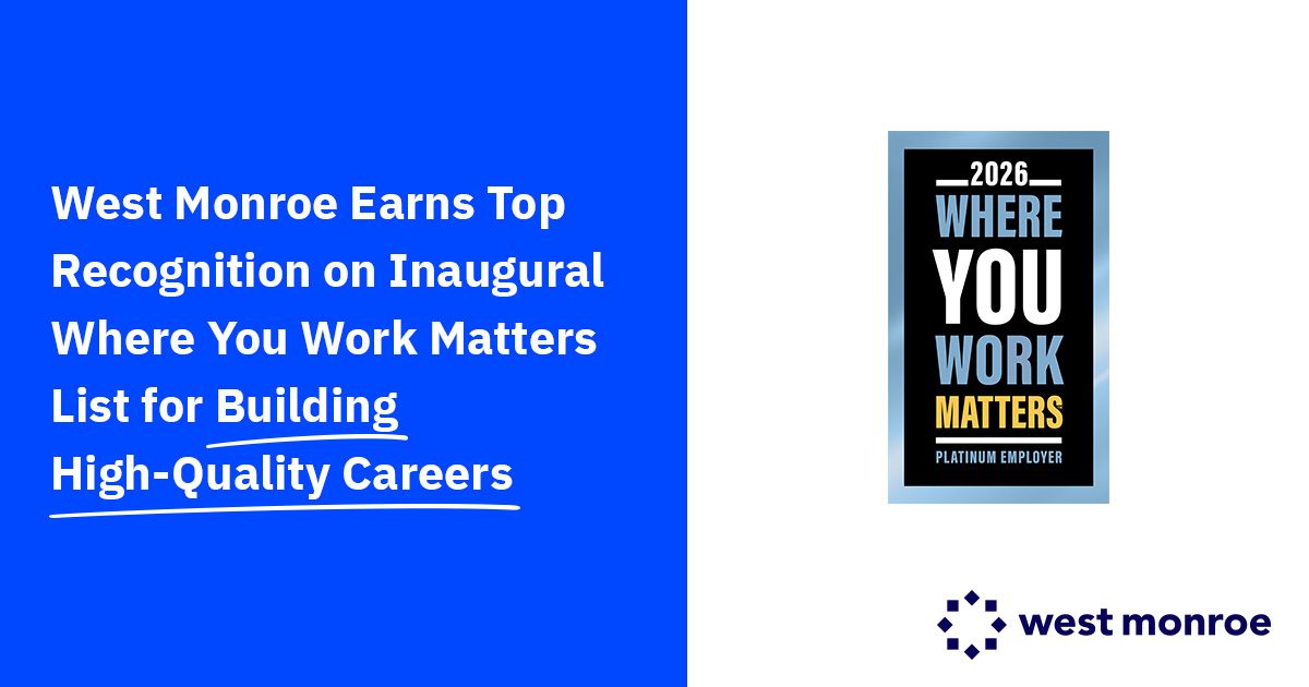 West Monroe tweet media