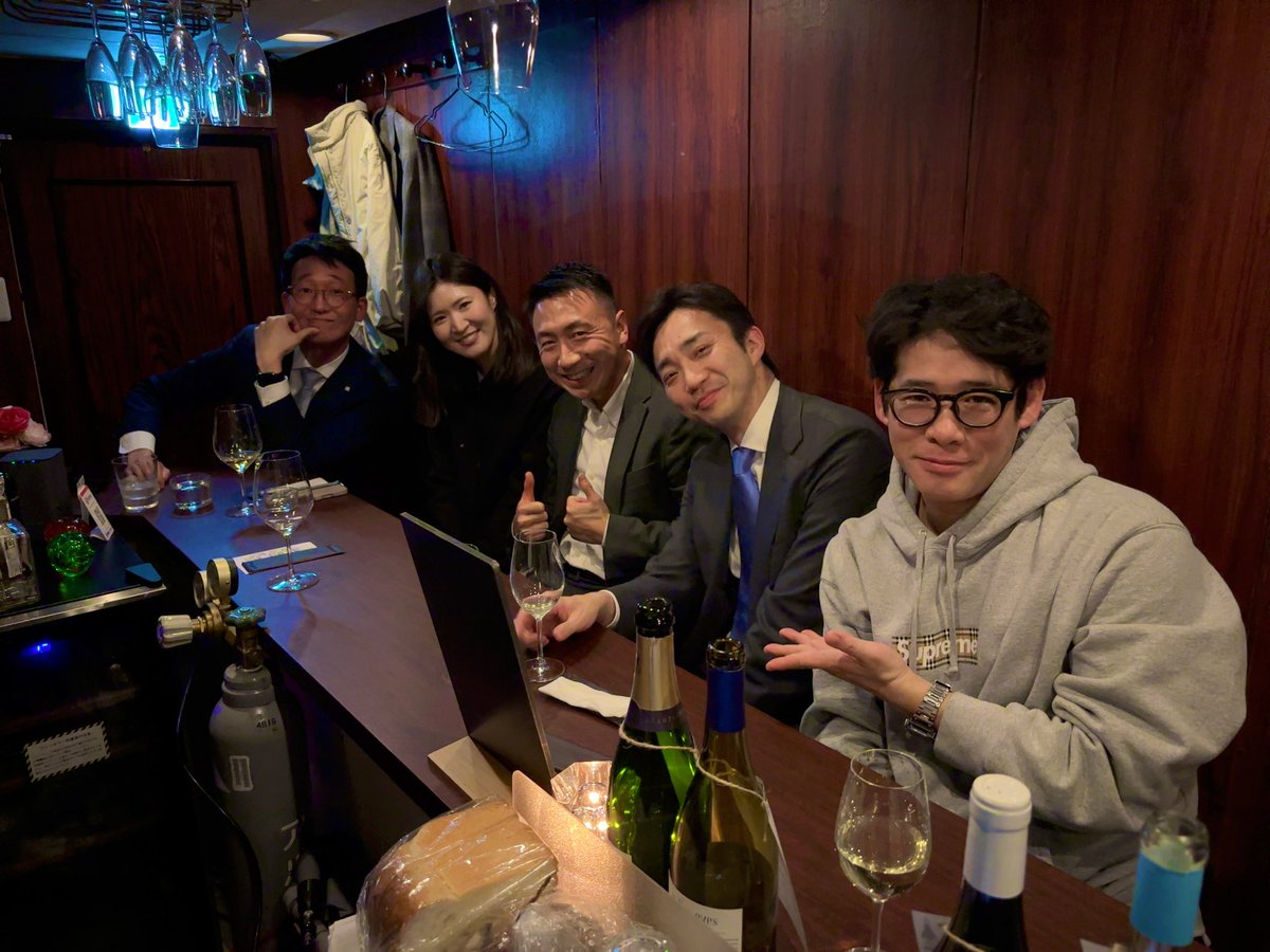 鹿島建設の皆さんが御来店🍷

いよいよ『カイジノラジオ』は

新年度からシーズン3がスタート🎧

#みんなのBar銀座
