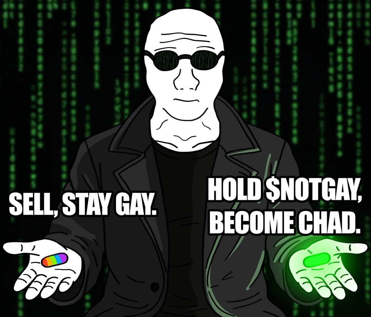 SELL = GAY tweet media