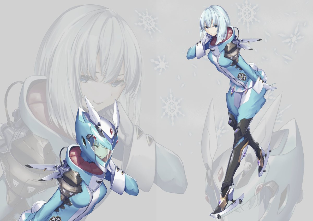 Characters from my visual novel AENIGMA #3