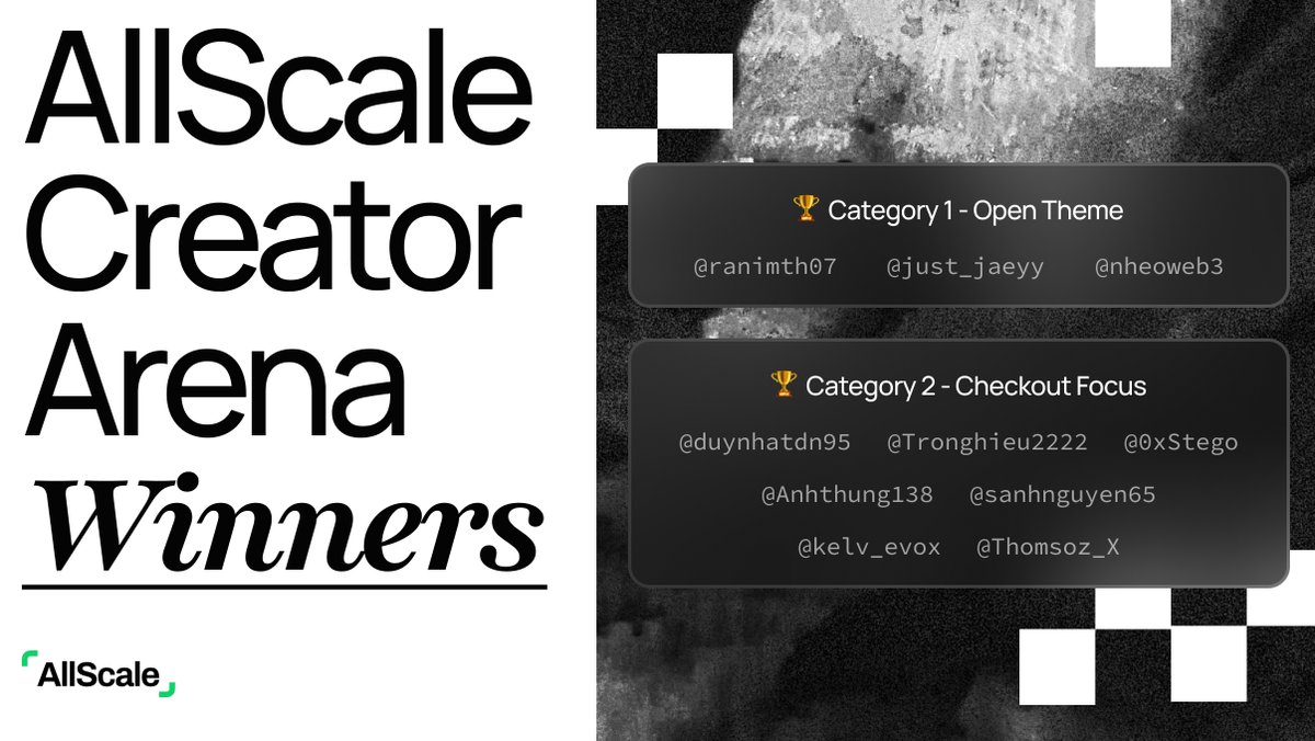 AllScale tweet media